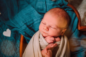 newbornshooting chemnitz adelsberg fotostudio gepucktes baby in herzschale
