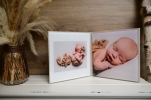 2teiliger fotoaufsteller mit acryl