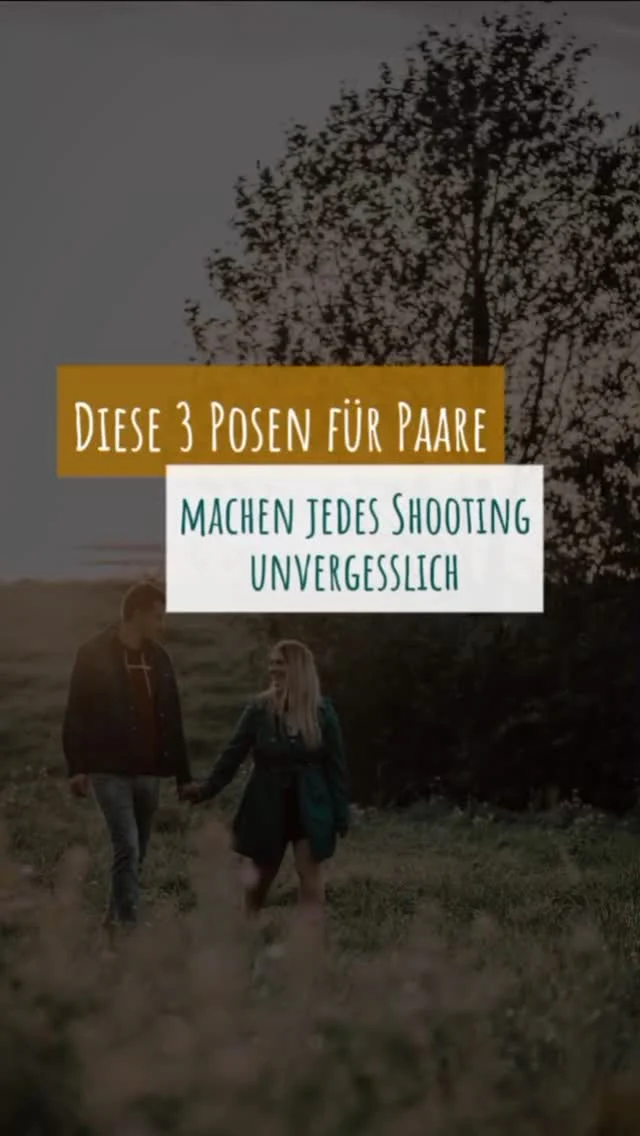 ✨ Unvergessliche Erinnerungen für immer festhalten – mit den richtigen Posen! ✨

Paare, die ihre Liebe in Bildern verewigen wollen, sollten sich diese 3 Posen unbedingt merken! 📸✨
Egal, ob für Verlobungsfotos, Hochzeitsbilder oder einfach für die besten Erinnerungen an eure gemeinsame Zeit – diese 3 einfachen Posen oder auch Prompts genannt, machen jedes Shooting unvergesslich! ❤️

✅ Hand in Hand durch den Tag laufen
✅ Bewegung, Tanzen...einfach Spaß haben
✅ Umarmung und Kuscheln...
...Übrigens kannst du deinem Partner hier was lustiges ins Ohr flüstern😅

💡 Tipp: Speichere dir dieses Reel, damit ihr beim nächsten Shooting nicht nur an die „klassischen“ Posen denkt. Diese 3 werden euch zum Strahlen bringen! 😍

Und das beste, hier habt ihr mit viel Spaß wirklich lebendige Bilder von euch als Paar.

Ich freue mich, mit euch zusammen Erinnerungen zu schaffen, die ewig bleiben. ✨ Denn genau mit diesen kleinen "Aufgaben", kreieren wir solche Aufnahmen.

Schreibt mir in den Kommentaren, welche Pose du am meisten liebst oder welche du bei eurem nächsten Shooting ausprobieren wollt. 👇

Herzlich,
Deine Sibylle von
Forever in love Fotografie 

📍 Chemnitz | Sachsen | Erzgebirge 

#Fotografie #Hochzeit #Verlobung #Liebesfotos #Paarshooting #Hochzeitsfotografie #PosenFürPaare #Liebesgeschichten #foreverinlovefotografie #fotografchemnitz