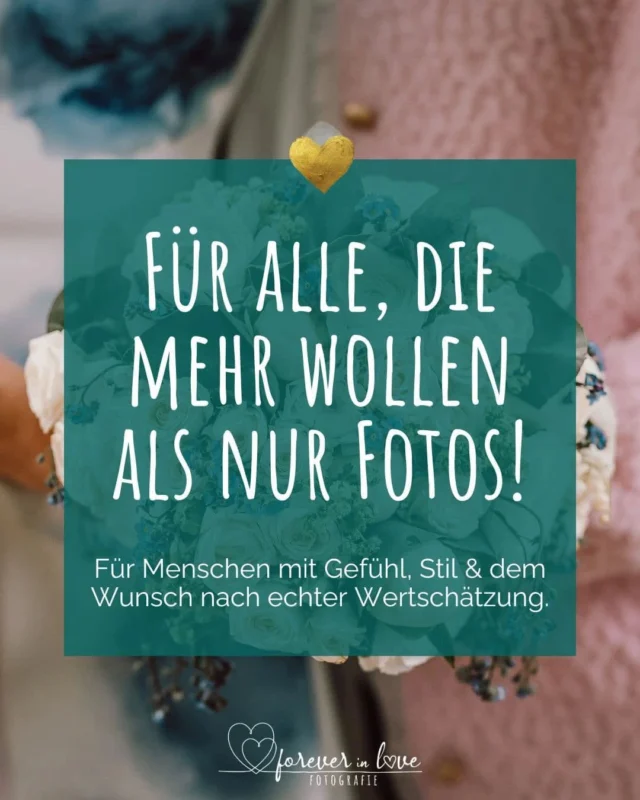 ✨ Für alle, die mehr wollen als nur Fotos.📷

Für Menschen mit Gefühl, Stil – und dem Wunsch nach echter Wertschätzung.

In meinem Studio in Chemnitz oder bei einem Shooting in der Natur – bei mir bekommst du kein 08/15, sondern ein Erlebnis, das von Herzen kommt.

📸 Du darfst ankommen – und einfach du selbst sein. Ich sorge für eine entspannte Atmosphäre, in der echte Momente entstehen dürfen:

Das erwartet dich. Das erwartet euch.
📖 Persönlicher Shooting-Guide zur Vorbereitung
🎀 Stilvolle, liebevoll ausgewählte Requisiten
🪞 Indoor oder Outdoor – du wählst den Ort, der zu dir passt
🪄 Sanfte Anleitungen statt steifer Posen
👗 Typgerechte Styling-Beratung
🎬 Auf Wunsch: Highlight-Video für noch mehr Erinnerung
🎁 Kleine Überraschungen vor und nach dem Shooting – weil du es wert bist!
🕯️ Slow Moments statt Zeitdruck – für Bilder, die du wirklich fühlst - bei Newbornshooting, Babyshooting und Familienshooting mit Kleinkindern.

Denn bei mir geht’s nicht nur um Fotos. Es geht um Erinnerungen und Zeit für euch – für dich und die Menschen, die du liebst.

💌 Es ist Zeit dich und deine Geschichte sichtbar zu machen?
Dann lass uns euer ganz persönliches Shooting-Erlebnis planen – im Fotostudio Chemnitz Adelsberg oder in der Natur.
Ich freu mich riesig auf dich! 💛

Herzlich,
Sibylle von forever in love Fotografie 

📍 Studio: Chemnitz

✉️ Jetzt Termin anfragen – Link in Bio, direkt per WhatsApp oder DM!

#chemnitzfotografin #fotografinmitherz #sachsenfotografen #emotionaleFotografie #newbornfotografin #hochzeitsfotografin #familienshooting #babyfotografie  #foreverinlovefotografie #shootingmitgefühl #fotosmitemotion #fotostudiochemnitz #babybauchshooting #familienzeit
