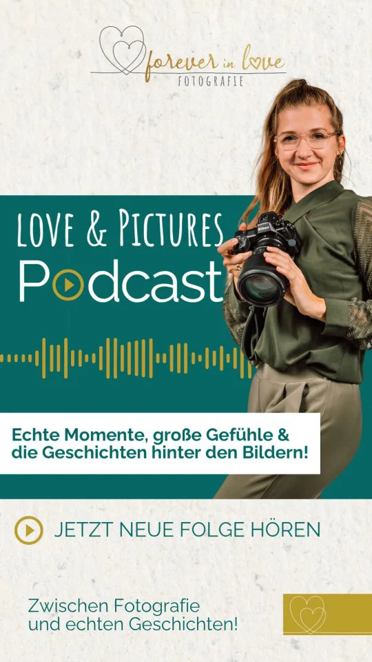 Ein Jahr voller wunderbarer Begegnungen, emotionale Augenblicke und echte Gefühle.
Geschichten und Momente, die man nicht planen kann aber für immer im Herzen trägt.

2025 hat mir gezeigt, wie wertvoll echte Momente sind und wie schnell sie vergehen.
Und wie wichtig es ist, sie festzuhalten.
Ich habe Brautpaare begleitet, die ihr Glück kaum in Worte fassen konnten. Ich habe Mamas kennengelernt,
die ihr Baby zum ersten Mal im Arm hielten und voller Stolz waren.
Und ich durfte Erinnerungen schaffen, die heute schon unbezahlbar sind.

In dieser Podcastfolge nehme ich dich mit
hinter die Bilder, zu den echten Geschichten.

🎙 4. Episode: Fotorückblick 2025 – Echte Momente, große Gefühle und die Geschichten hinter den Bildern.

Jetzt reinhören: Link in Bio

Herzlich
Sibylle von forever in love Fotografie