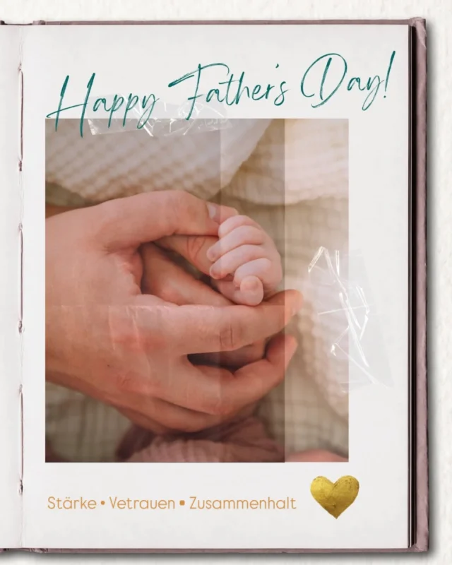Heute feiern wir all die Papas...die beruhigen, beschützen, lachen, tragen helfen… und einfach da sind. 

Und an die frisch gebackenen Papas:
Das ist euer erster Vatertag in einer ganz besonderen Rolle. 🥺💛

Danke für all die kleinen und großen Momente, die oft ganz leise passieren, aber für eure Familie alles bedeuten.

Alles Liebe zum Vatertag. 💛👍
